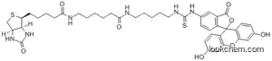 N-(5-{[(3',6'-Dihydroxy-3-oxo-3H-spiro[2-benzofuran-1,9'-xanthen]-6-yl)carbamothioyl]amino}pentyl)-6-({5-[(3aS,4S,6aR)-2-oxohexahydro-1H-thieno[3,4-d]imidazol-4-yl]pentanoyl}amino)hexanamide